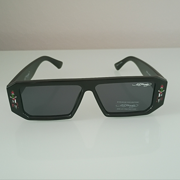 New Ed Hardy Loud Tiger Sunglasses - Black - Picture 2 of 5